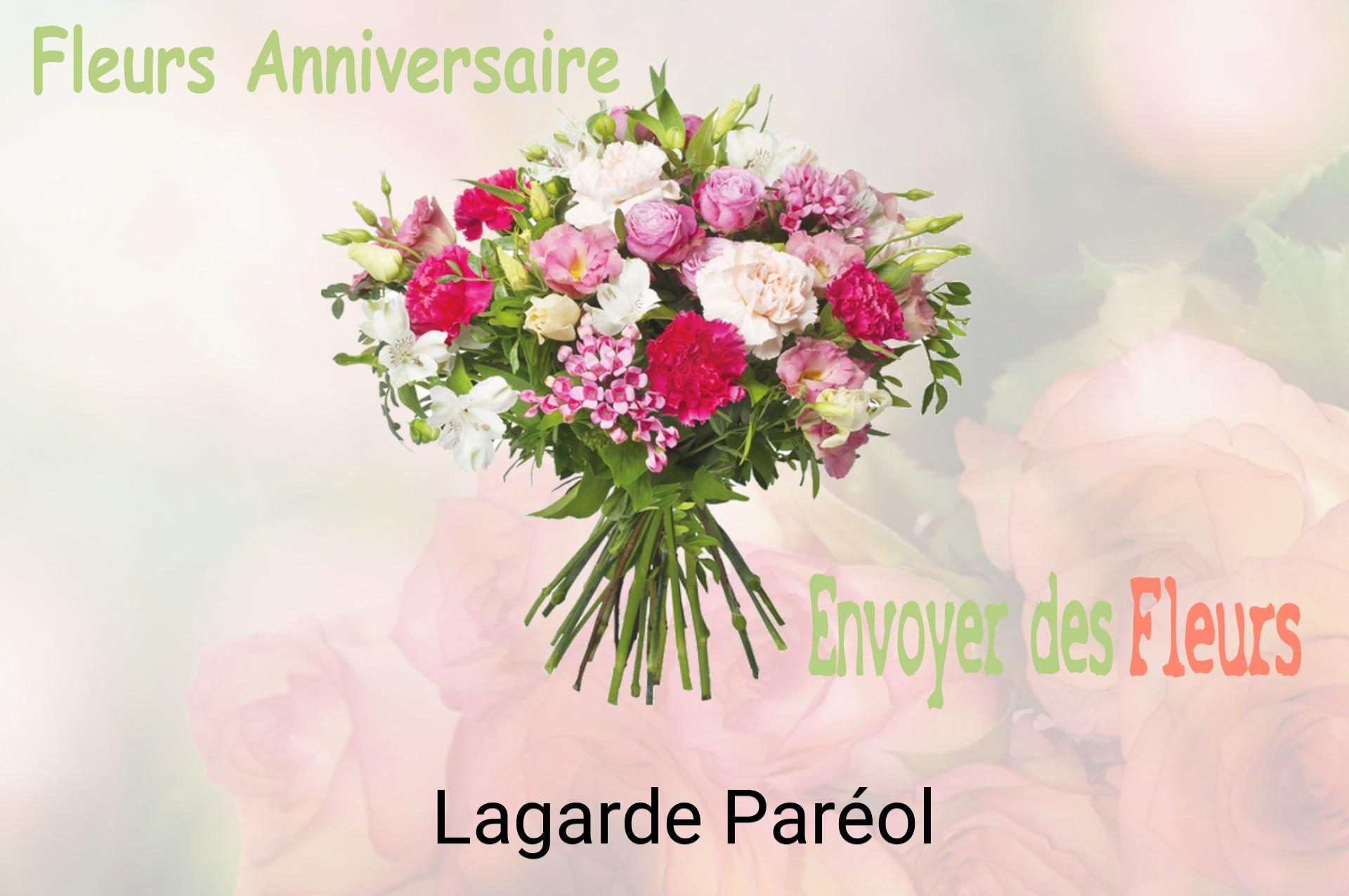 Bouquet de fleurs d’anniversaire livré à Lagarde-Paréol