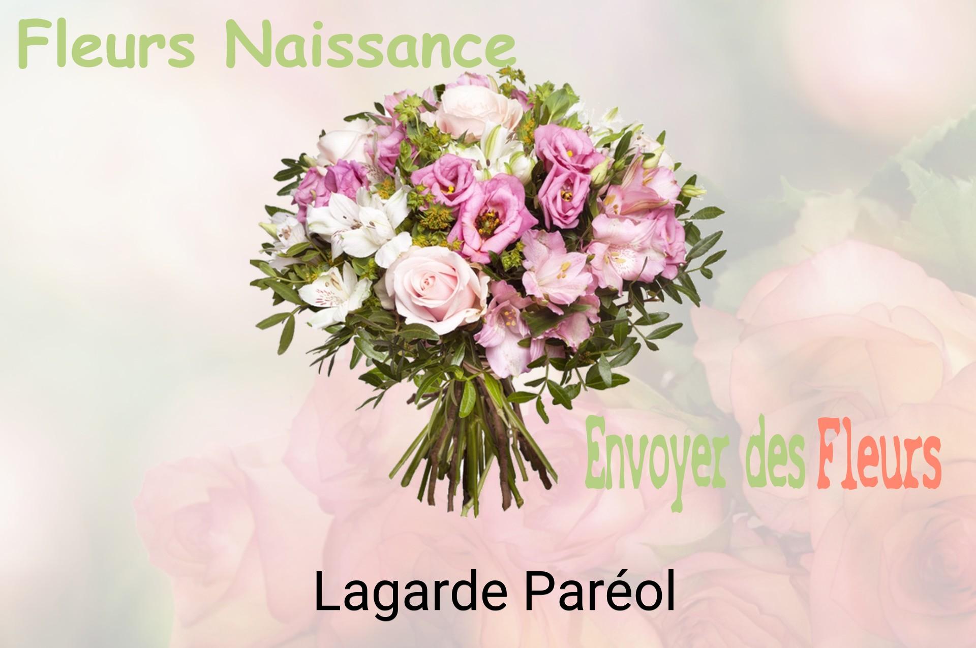 Bouquet de fleurs de naissance livré à Lagarde-Paréol