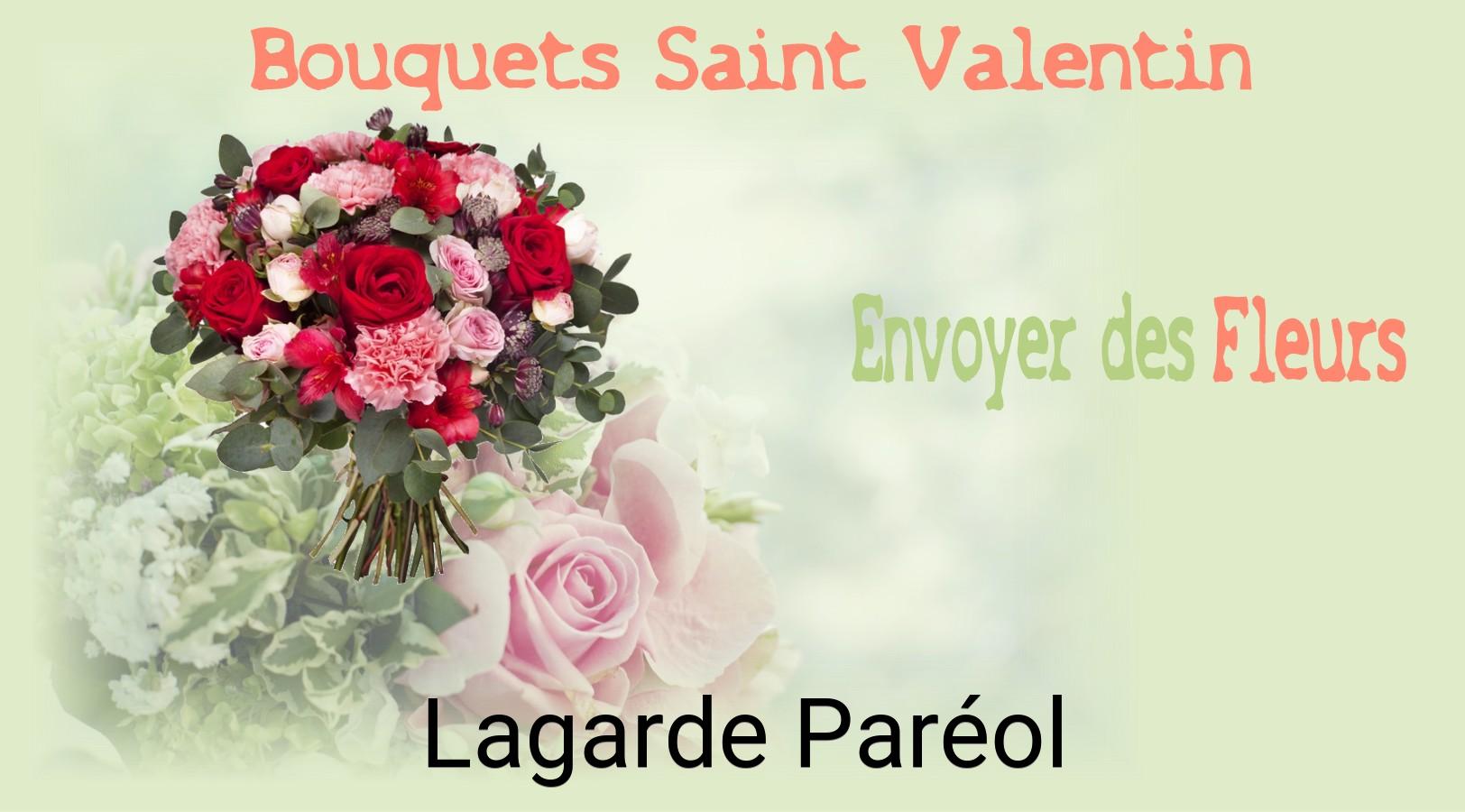 Roses de Saint-Valentin livrées à Lagarde-Paréol
